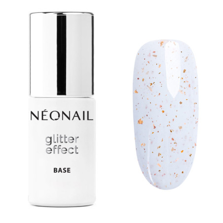 Gelová báze Glitter Effect Base White Sparkle 7,2 ml