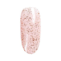 Gelový top Top Glow Rose Gold Flakes 7,2 ml