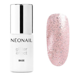 Gelová báze Glitter Effect Base Rose Twinkle 7,2 ml